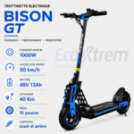 Trottinette Électrique Ecoxtrem Bison GT Design carbone