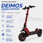 Trottinette Électrique Ecoxtrem Deimos double moteur