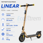 Trottinette Électrique Ecoxtrem Linear 350W