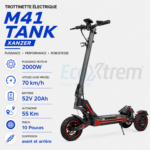 Trottinette Électrique Ecoxtrem M41 Tank Xanzer